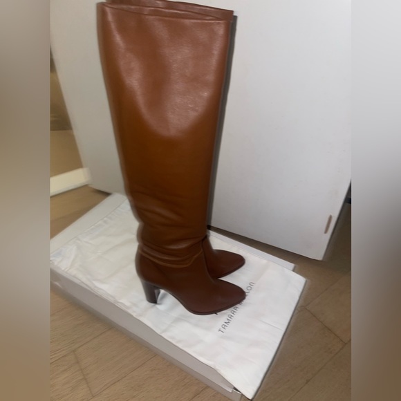 Frame x Tamara Mellon leather boots size 38.5 - Picture 3 of 6